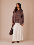 Lustre Satin Shirt