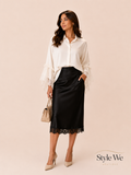 Signature Lace Cuff Shirt