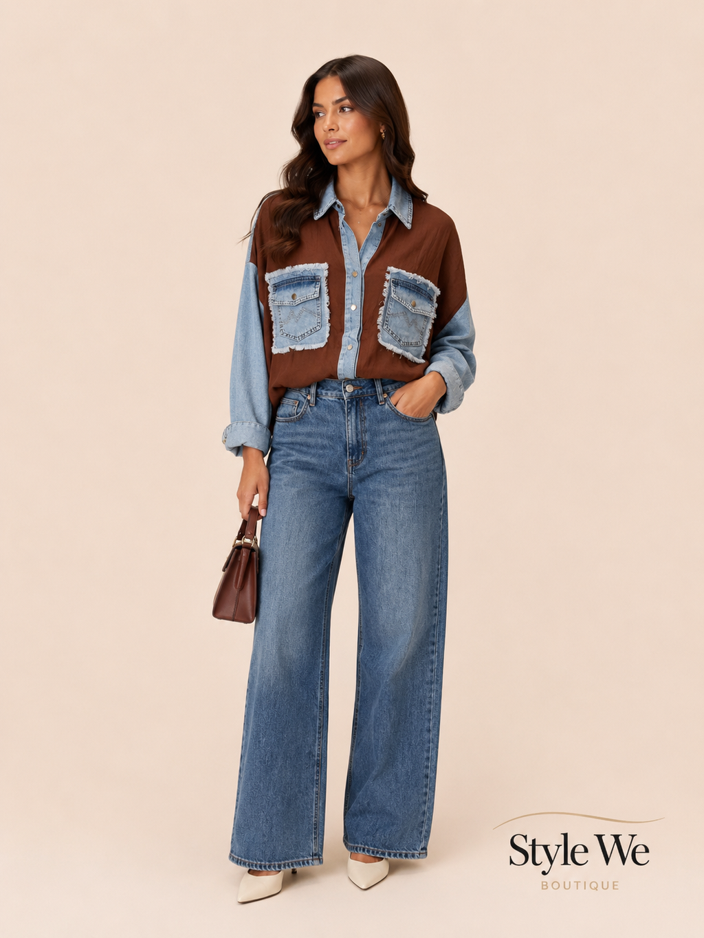 Denim Fusion Shirt