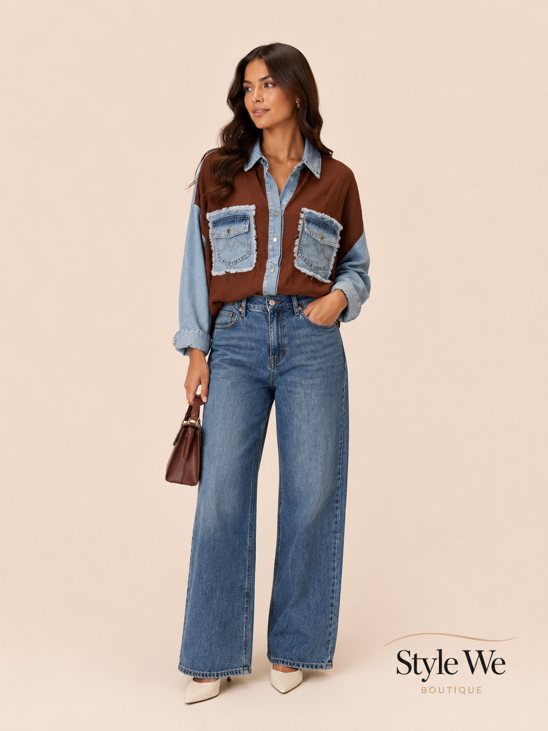 Denim Fusion Shirt