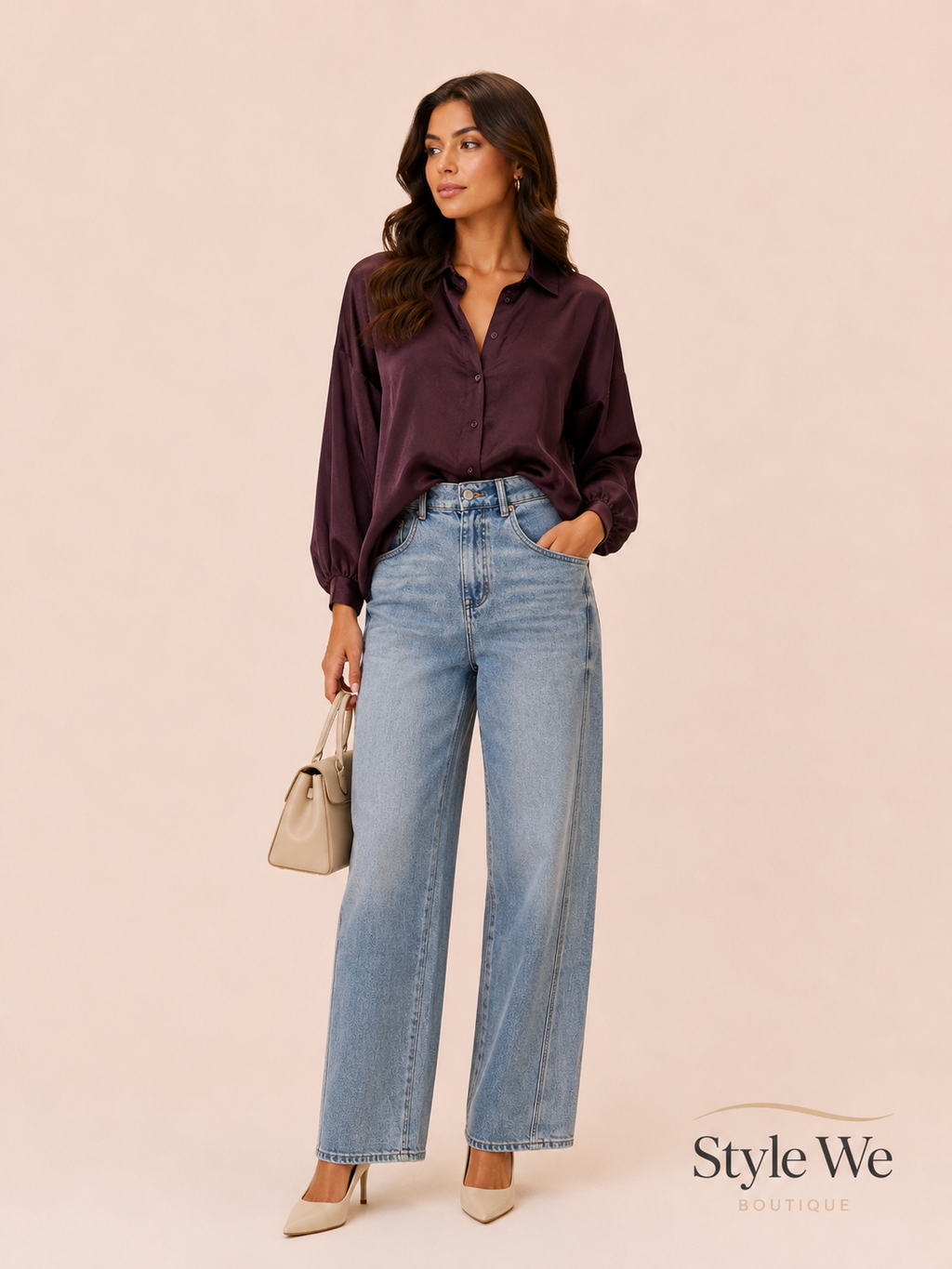 Lustre Satin Shirt