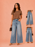 Hudson Wide-Leg Jeans