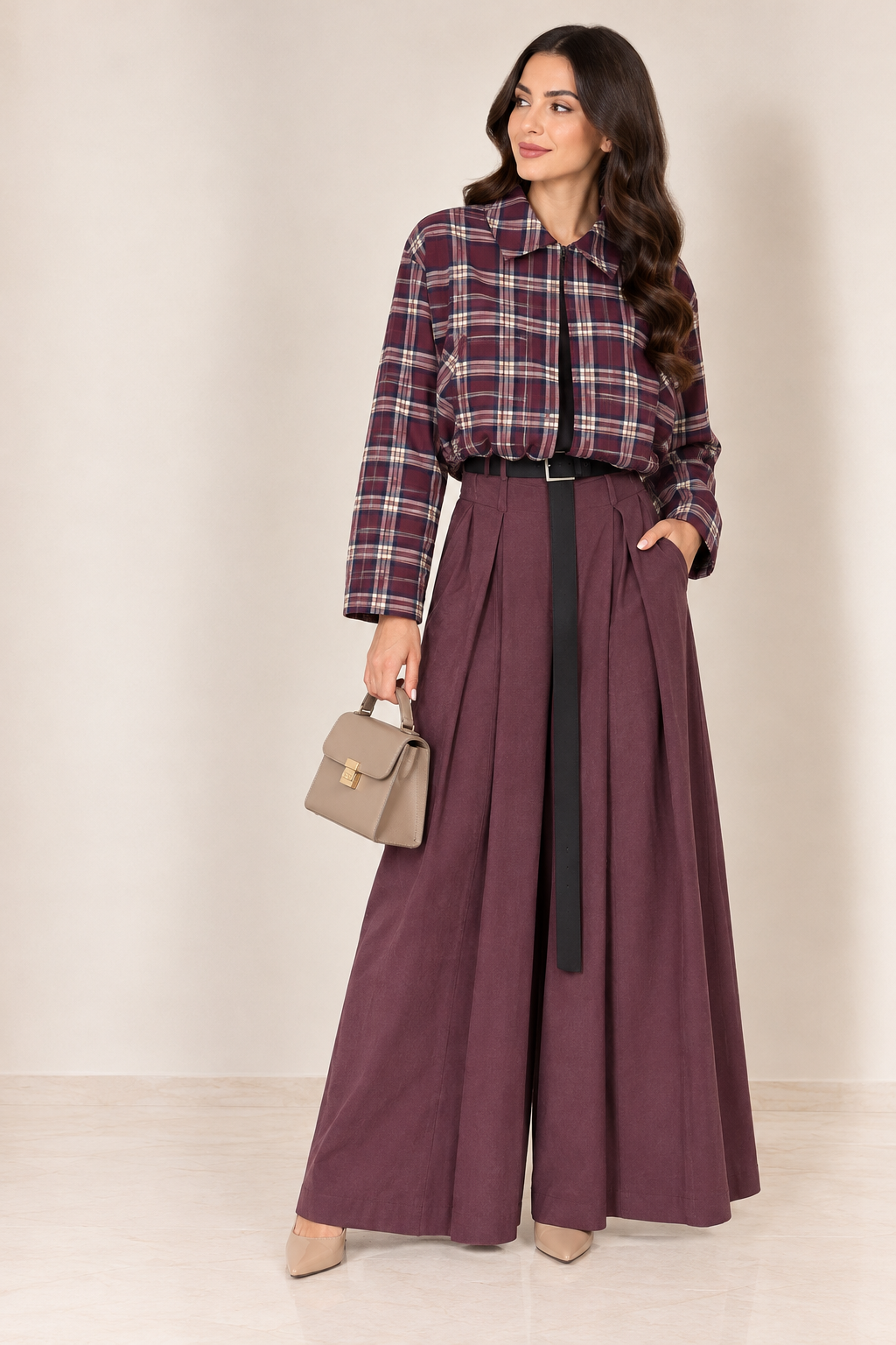 The Luxe Wide-Leg Trousers